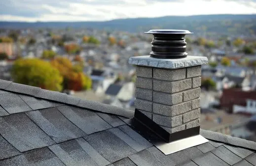 Stone chimney in Las Posas